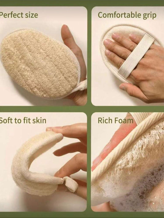 Natural Loofah Bath and Body Exfoliator Sponge