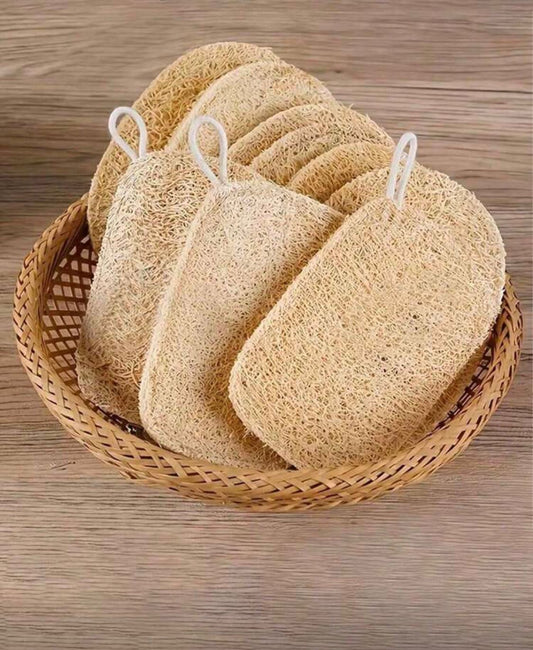 Natural Loofah Bath and Body Exfoliator Sponge
