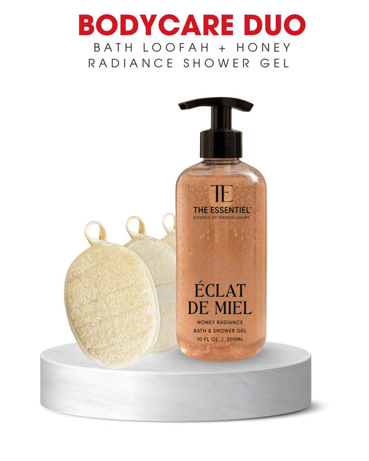 Loofah + Shower Gel Bodycare Duo